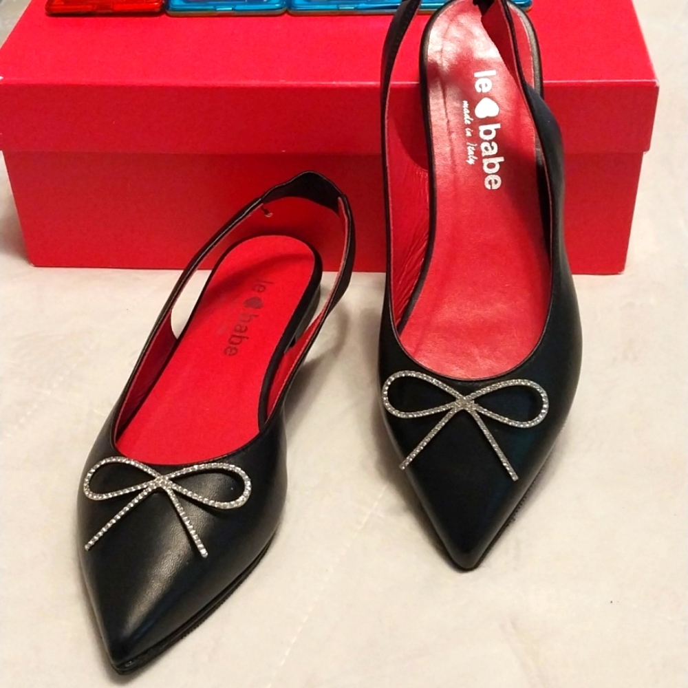 LE BABE Slingback with Diamond tiene size 38